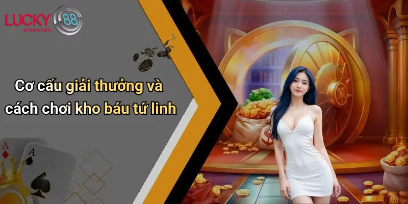Cơ cấu giải thưởng và cách chơi kho báu tứ linh